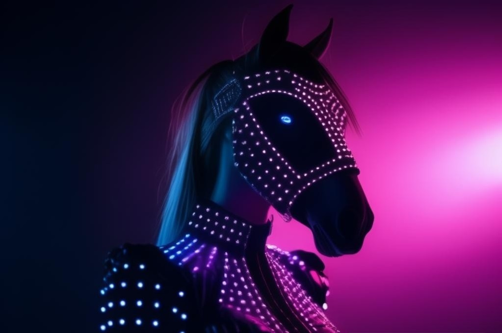 Шоу тематическое год лошади Световое шоу в год лошади заказать